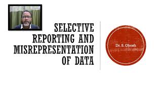 Selective Reporting and Misrepresentation of Data [upl. by Maurita662]