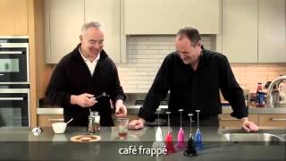 How to make a frappé coffee using an aerolatte milk frother [upl. by Rance]