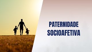 Paternidade socioafetiva [upl. by Furiya157]