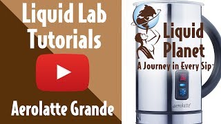 Liquid Lab  Aerolatte Grande Milk Frother [upl. by Deys405]