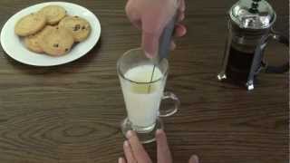 Aerolatte  The Original Steam Free Milk Frother [upl. by Neelram]