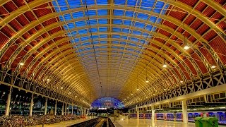 A Walk Around Londons Paddington Railway Station [upl. by Anaujait]