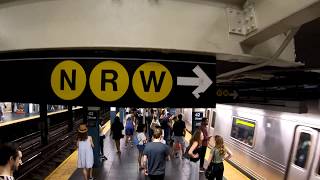 ⁴ᴷ The Busiest NYC Subway Station Times Square–42nd StreetPort Authority Bus Terminal [upl. by Bernardi673]