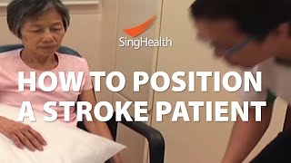 How To Position A Stroke Patient [upl. by Esenej]