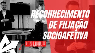 DIREITO DE FAMÍLIA Reconhecimento de filiação socioafetiva [upl. by Razid]