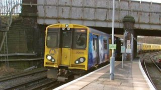 Half an Hour at 216  Birkenhead North Station 1022017  Class 507 508 terminus [upl. by Orville]