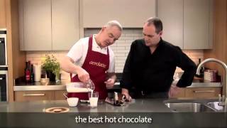 How to make a hot chocolate using an aerolatte milk frother [upl. by Elsie714]