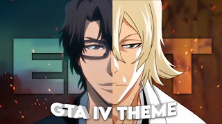 Aizen x Urahara  GTA IV Theme Edit [upl. by Weidman]